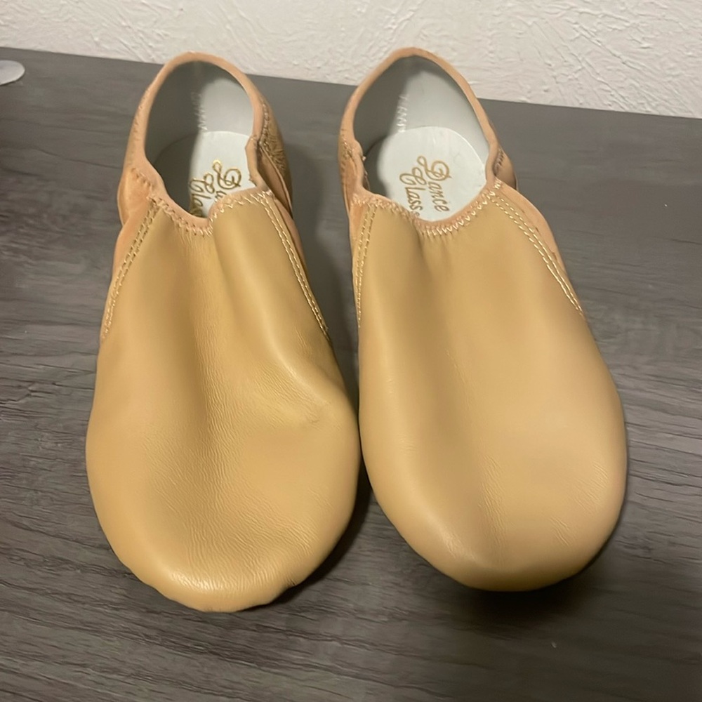 Dance class leather dance shoes